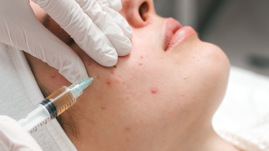 Facial services add ons: ACNE Steroid Injection